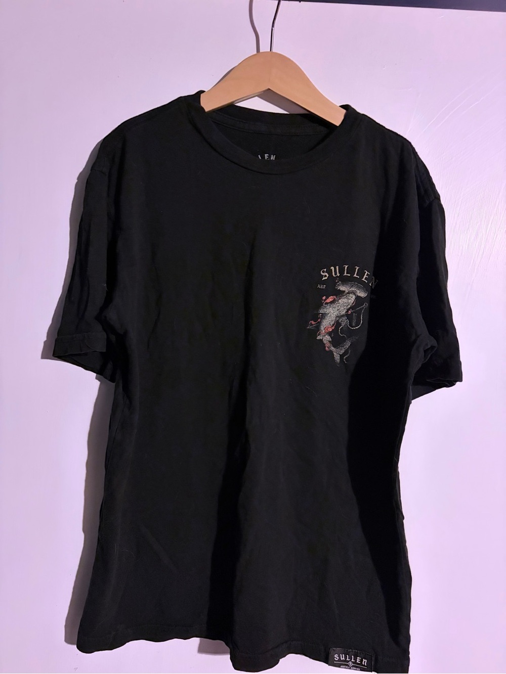 Sullen Black Short Sleeve Graphic Tee for Kids